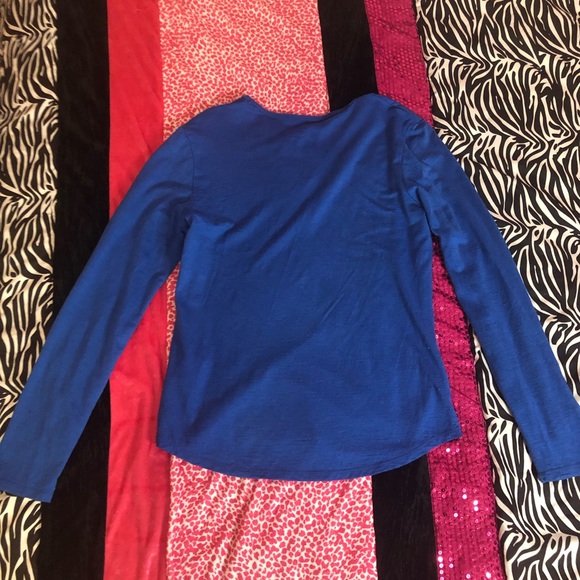 Seg’ments, Small long sleeve shirt, Blue - Picture 2 of 5